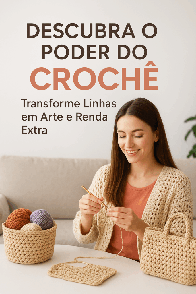 O poder do crochê transforme em renda extra
