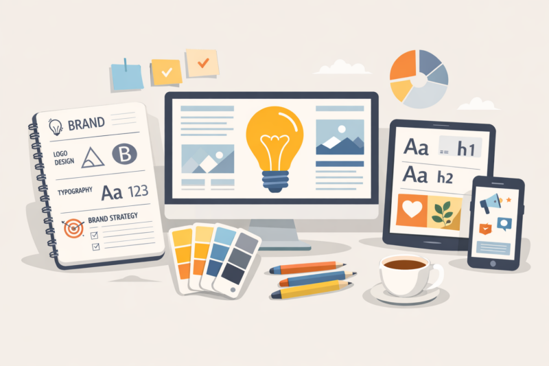 Branding and Visual Identity: How to Build a Strong, Memorable Brand