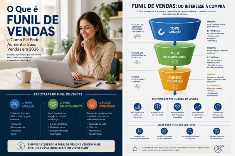 O Que é Funil de Vendas e Como Ele Pode Aumentar Suas Vendas