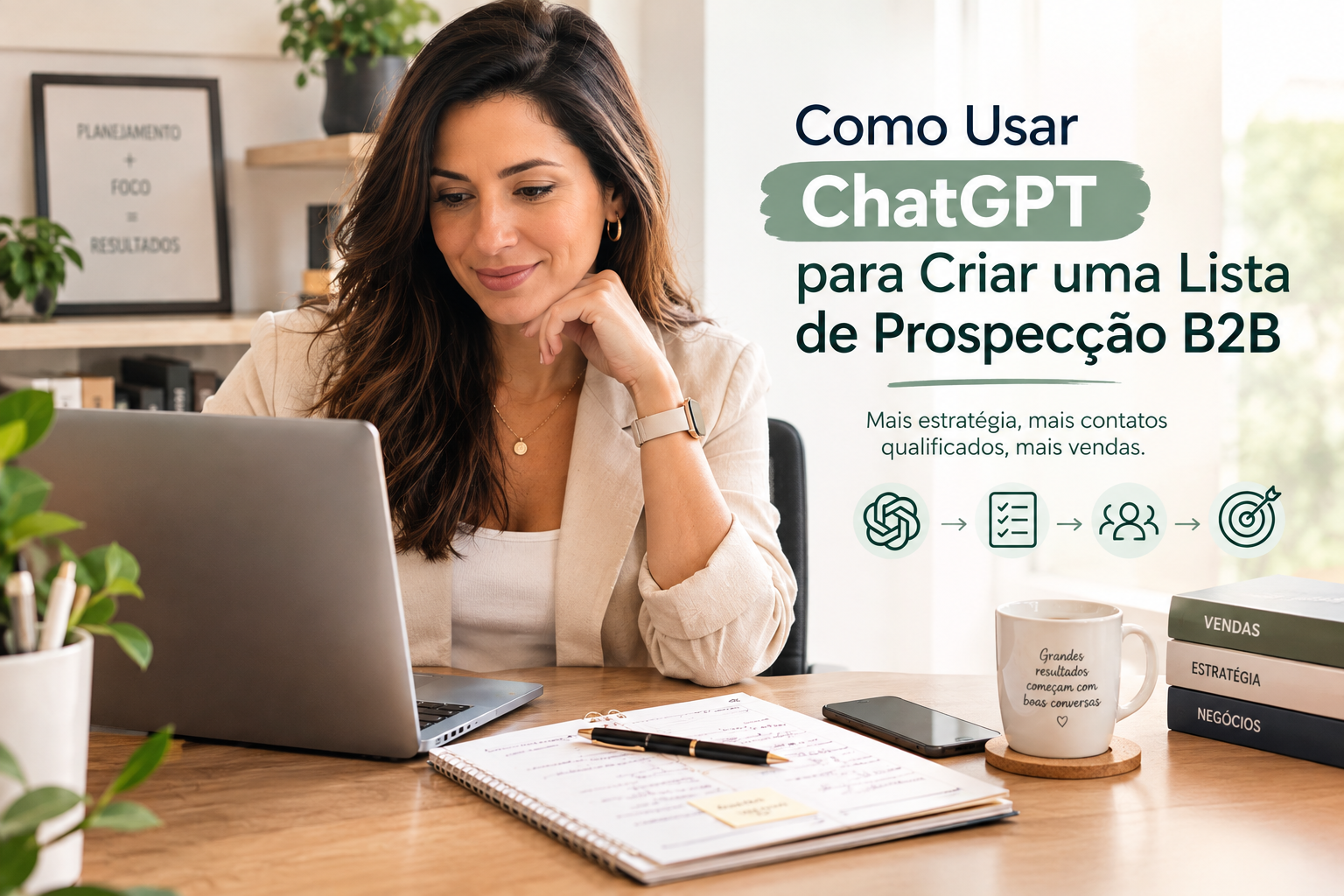 Como Usar ChatGPT para Criar uma Lista de Prospecção B2B